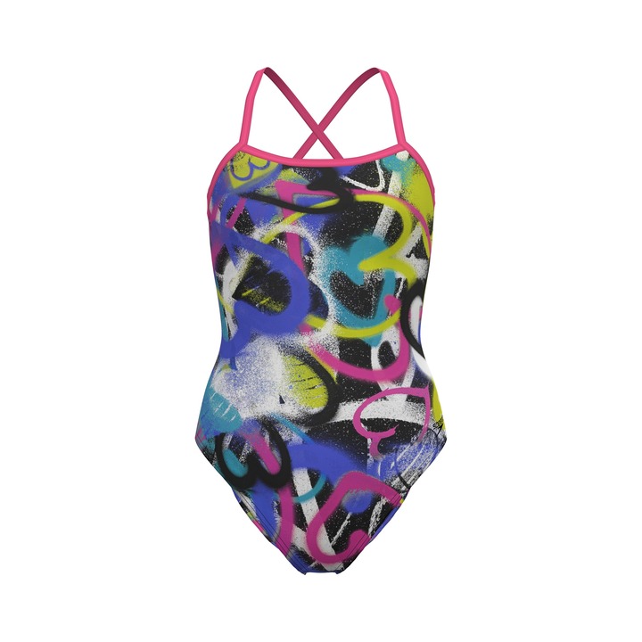 Speedo Printed Double X Back 1Pc product image