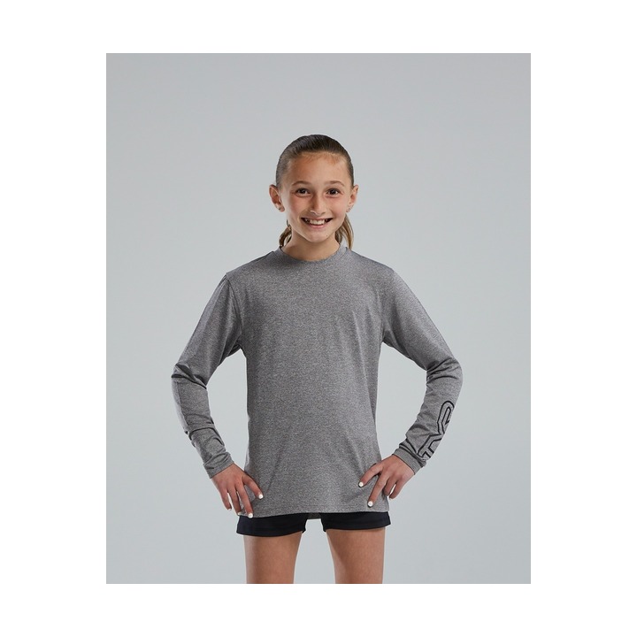 Tyr SunDefense Kids' Long Sleeve Crew - Solid product image