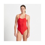 Finis Open Back Solid Black Female
