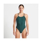 Finis Open Back Solid Black Female