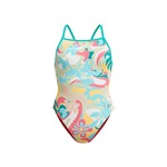 Speedo Printed Tri Back 1 Pc