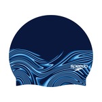 Speedo Elastomeric Silicone Printed Swim Cap