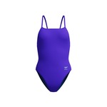 Speedo Womens Solid Web Back One Piece