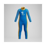 Speedo Boys Printed All-In-One Sun Rash Guard Swimsuit