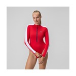 Speedo Women's Long Sleeve Zip One Piece Swimsuit