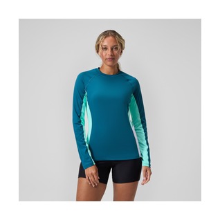 Speedo Women's Long Sleeve Rash Guard Swim Top
