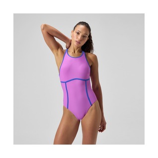 Speedo Women's Bound Crossback One Piece Swimsuit